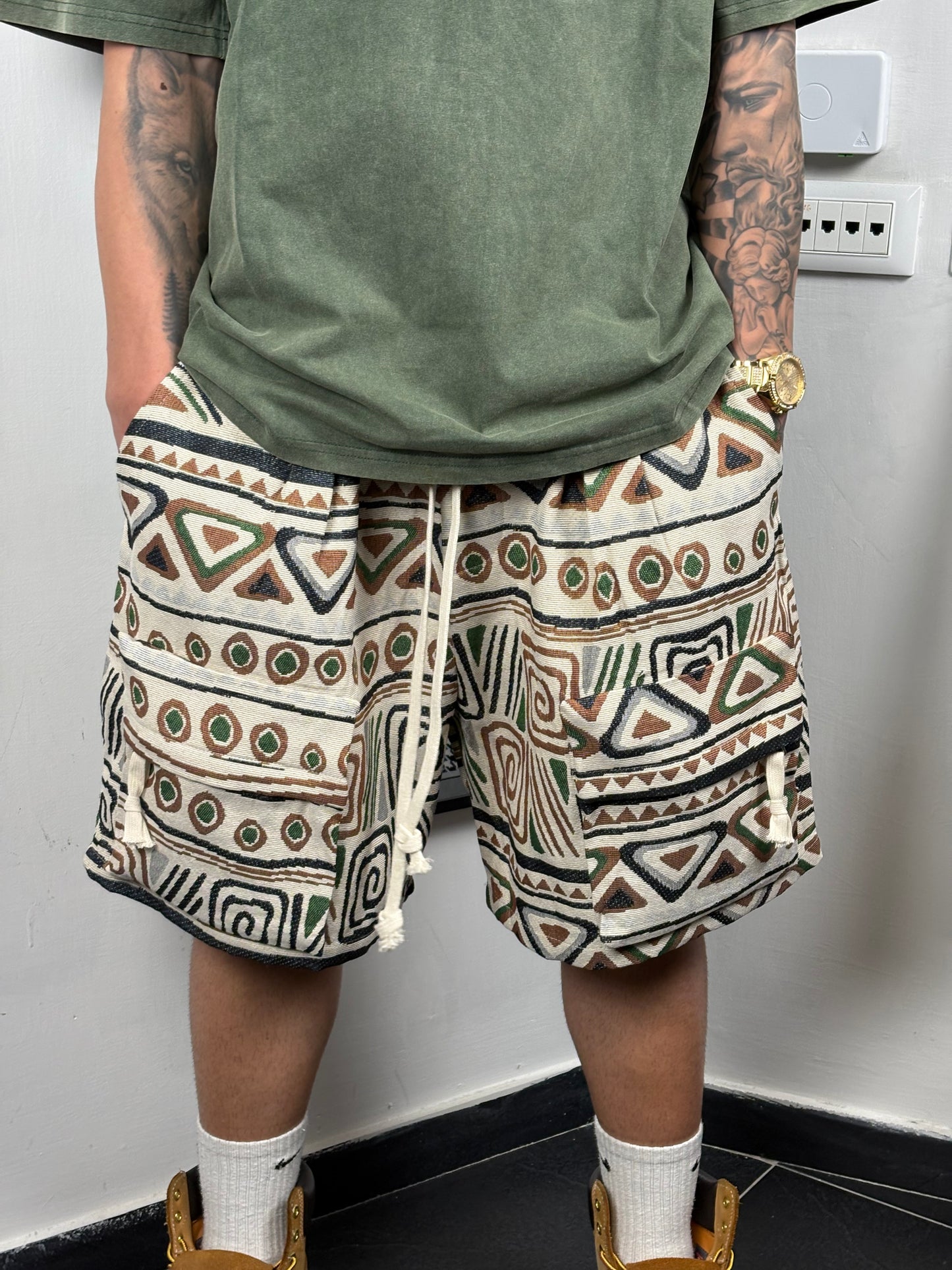 shorts cargo fantasia