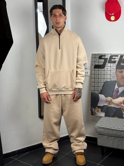 coordinato mezza zip