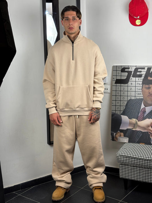 coordinato mezza zip