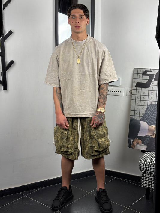 t-shirt over slavata beige