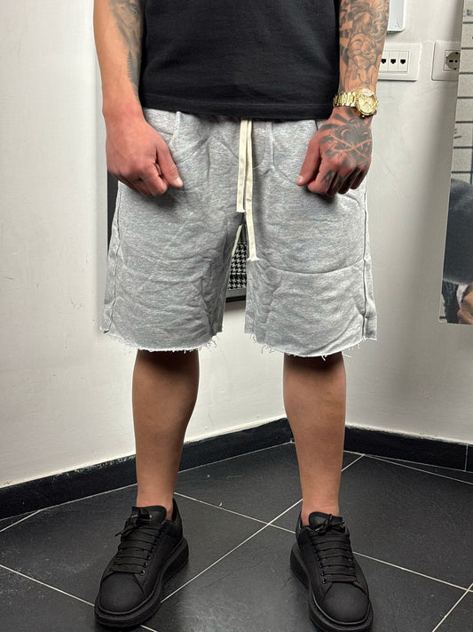 shorts over garzati grigio