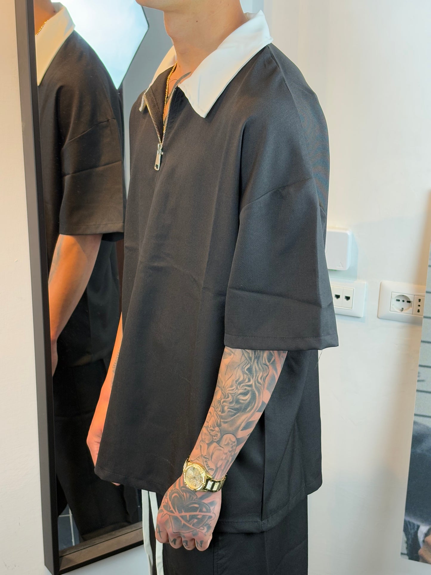 coordinato mezza zip leggero