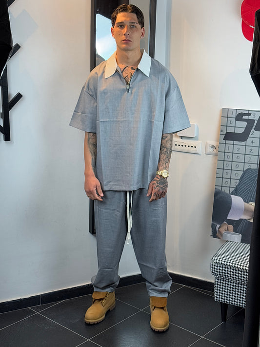 coordinato mezza zip leggero
