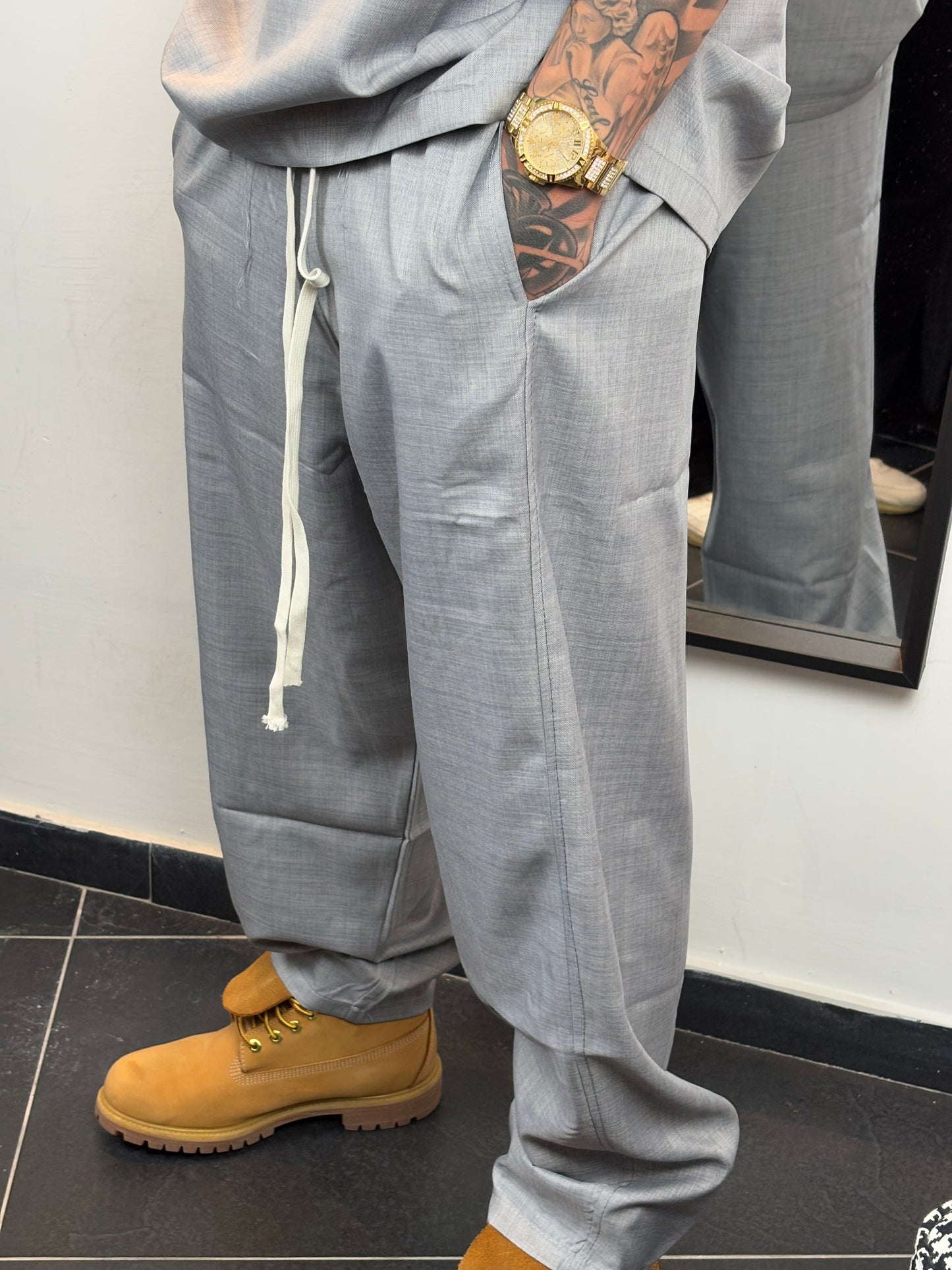 coordinato mezza zip leggero