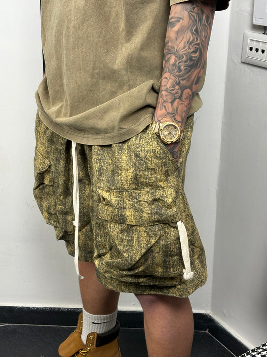 shorts cargo militare